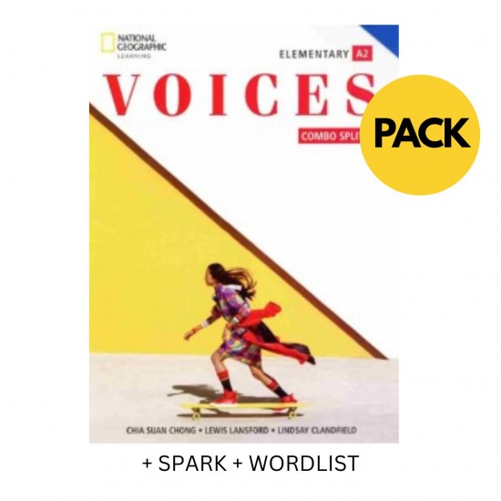 VOICES ELEMENTARY COMBO SPLIT B PACK (+ SPARK + WORDLIST)
