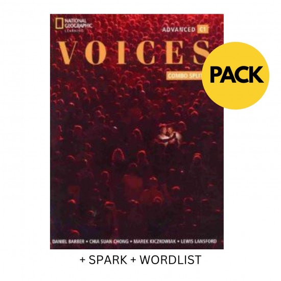 VOICES ADVANCED COMBO SPLIT B PACK (+ SPARK + WORDLIST)