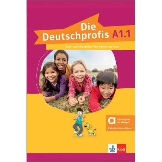 DIE DEUTSCHPROFIS A1.1 KURS - UND ÜBUNGSBUCH HYBRIDE AUSGABE ALLANGO