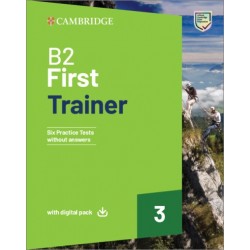 CAMBRIDGE ENGLISH FIRST 3 TRAINER (+ DIGITAL PACK) WO/A
