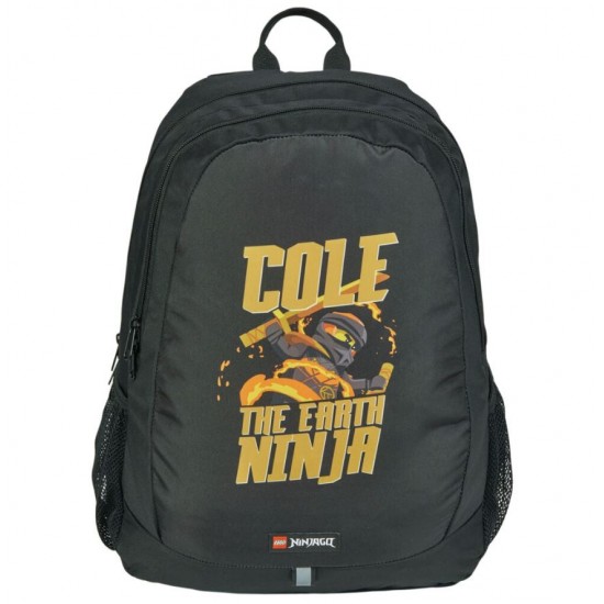 LEGO® NINJAGO COLE ΣΑΚΙΔΙΟ ΠΛΑΤΗΣ SIZE L - CORE LINE 20279-2513