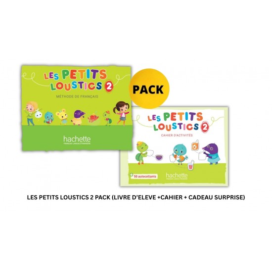 LES PETITS LOUSTICS 2 PACK (CAHIER + CADEAU SURPRISE)