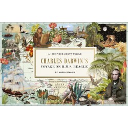 CHARLES DARWIN'S VOYAGE ON H.M.S. BEAGLE : A 1000-PIECE JIGSAW PUZZLE