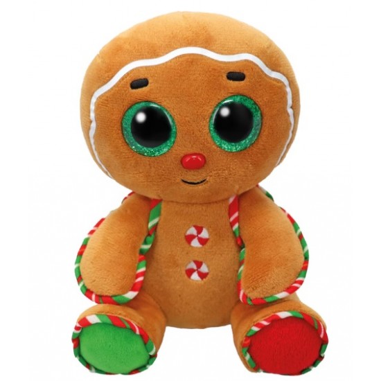 TY BEANIE BOOS ΛΟΥΤΡΙΝΟ: NUTMEG ΧΝΟΥΔΩΤΟ ΧΡΙΣΤΟΥΓΕΝΝΙΑΤΙΚΟ ΜΠΙΣΚΟΤΟ 15 ΕΚ. N/E
