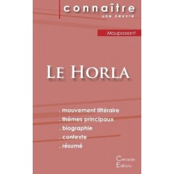 LE HORLA DE GUY DE MAUPASSANT (FICHE DE LECTURE)  POCHE