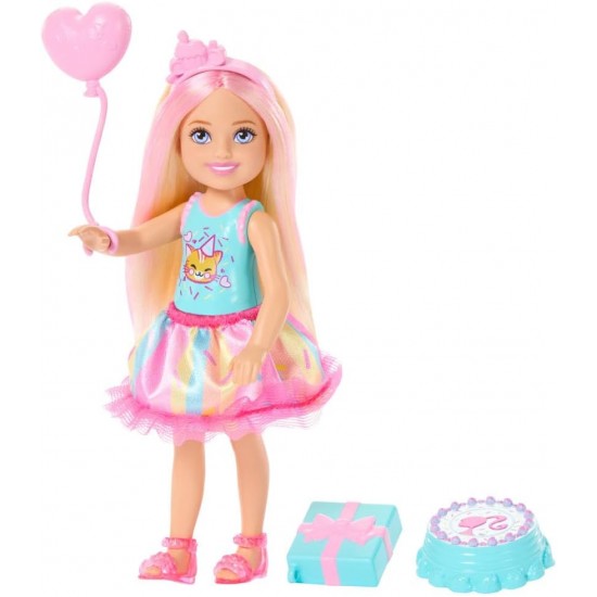 BARBIE CHELSEA ΧΑΡΟΥΜΕΝΑ ΓΕΝΕΘΛΙΑ - JJB37