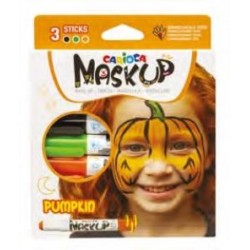CARIOCA ΜΑΡΚΑΔΟΡΟΙ ΠΡΟΣΩΠΟΥ MASK UP PUMPKIN (3 TEM)