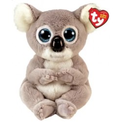 TY BEANIE BELLIES ΛΟΥΤΡΙΝΟ: MELLY ΧΝΟΥΔΩΤΟ ΚΟΑΛΑ ΓΚΡΙ 15 ΕΚ.