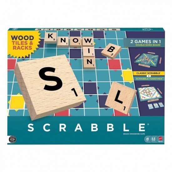 SCRABBLE ΜΕ ΞΥΛΙΝΑ ΓΡΑΜΜΑΤΑ - JLJ58
