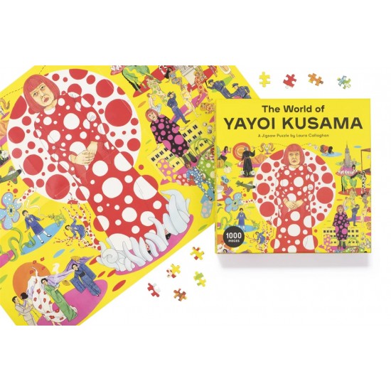 THE WORLD OF YAYOI KUSAMA : A JIGSAW PUZZLE - 1000 PIECES