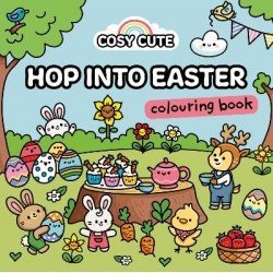 COSY CUTE HOP INTO EASTER : COLOURING BOOK PB