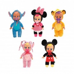 CRY BABIES TINY CUDDLES DISNEY ΔΙΑΔΡΑΣΤΙΚΗ ΚΟΥΚΛΑ ΠΟΥ ΚΛΑΕΙ ΜΕ ΑΛΗΘΙΝΑ ΔΑΚΡΥΑ (ΤΥΧΑΙΟ ΣΧΕΔΙΟ) N/E
