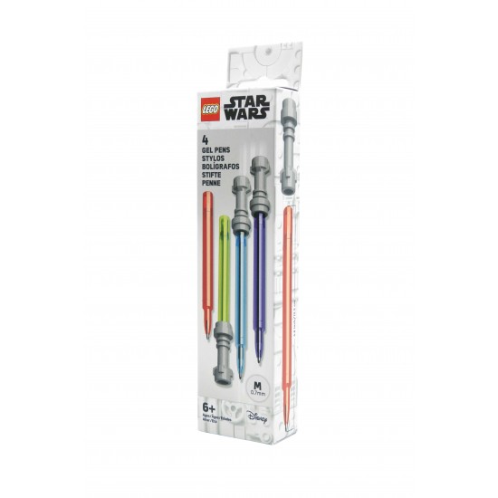 LEGO® STAR WARS™ LIGHTSABER™ GEL ΣΤΥΛΟ - ΠΑΚΕΤΟ 4 ΧΡΩΜΑΤΑ