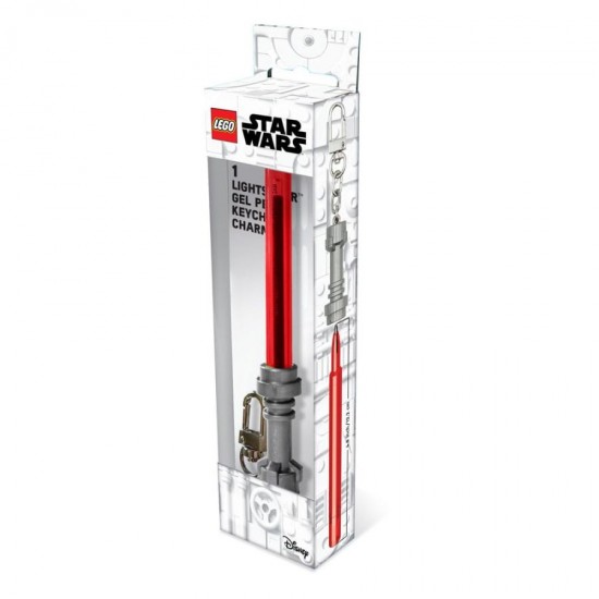 LEGO® STAR WARS™ LIGHTSABER™ Gel ΣΤΥΛΟ ΜΕ ΚΛΙΠ - ΚΟΚΚΙΝΟ