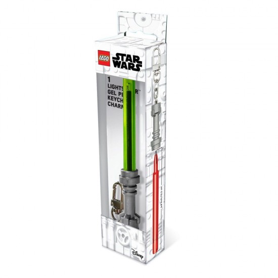 LEGO® STAR WARS™ LIGHTSABER™ Gel ΣΤΥΛΟ ΜΕ ΚΛΙΠ - Lime