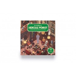 THE WORLD OF HERCULE POIROT : A JIGSAW PUZZLE WITH OVER 100 CLUES TO SPOT - 1000 PIECES