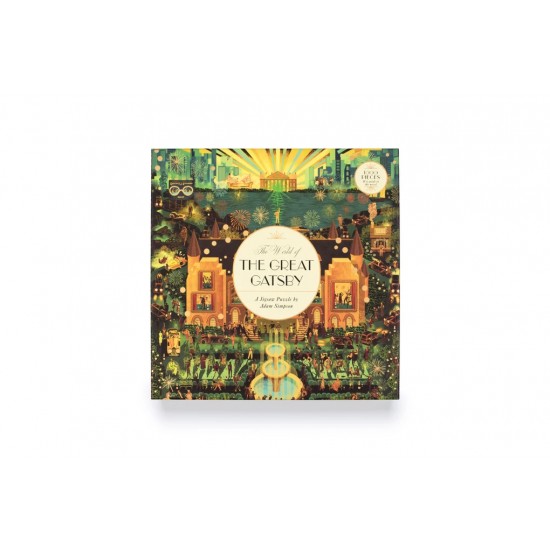 THE WORLD OF THE GREAT GATSBY : A JIGSAW PUZZLE - 1000 PIECES