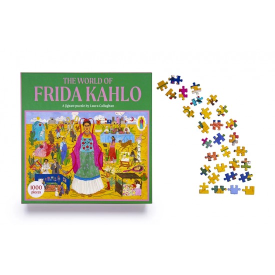 THE WORLD OF FRIDA KAHLO : A JIGSAW PUZZLE - 1000 PIECES