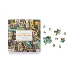 THE WORLD OF SHAKESPEARE : A JIGSAW PUZZLE - 1000 PIECES