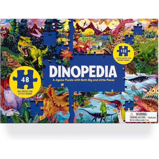DINOPEDIA : A JIGSAW PUZZLE - 180 PIECES
