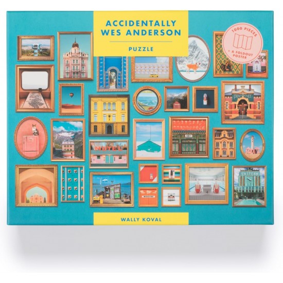 ACCIDENTALLY WES ANDERSON: A JIGSAW PUZZLE - 1000 PIECES