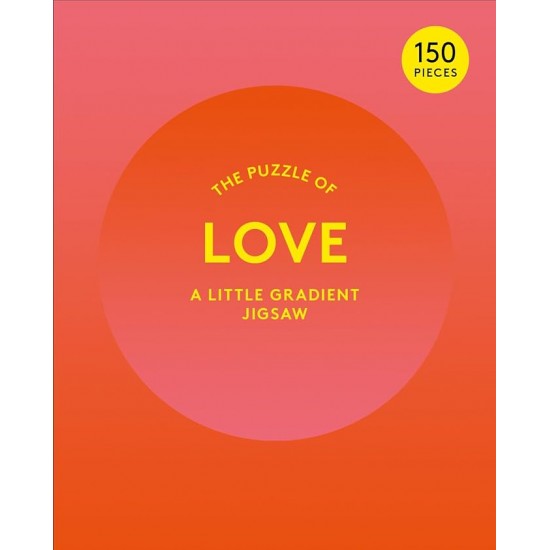 THE PUZZLE OF LOVE: 150 PIECE GRADIENT PUZZLE