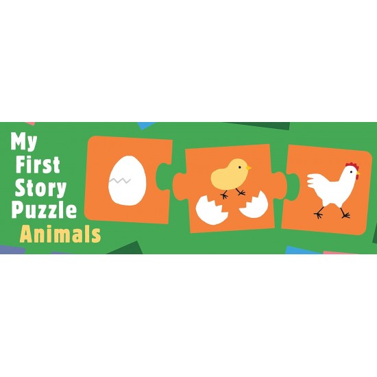 MY FIRST STORY PUZZLE ANIMALS: 3-PIECE PUZZLES