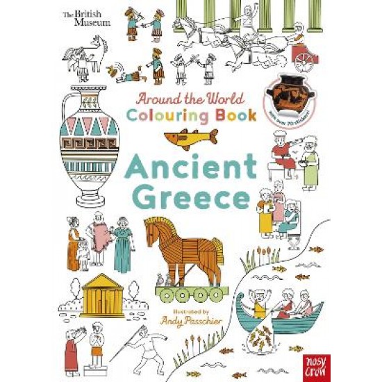 BRITISH MUSEUM: AROUND THE WORLD COLOURING: ANCIENT GREECE