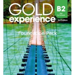 GOLD EXPERIENCE B2 FOUNDATION PACK (SB + EBOOK + ONLINE PRACTICE + WB) 3RD ED