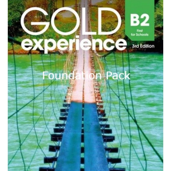 GOLD EXPERIENCE B2 FOUNDATION PACK (SB + EBOOK + ONLINE PRACTICE + WB) 3RD ED