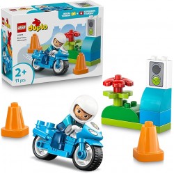 LEGO® DUPLO®: BLUE POLICE MOTORCYCLE
