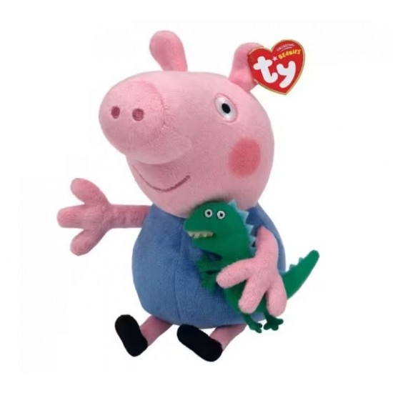 TY BEANIE BELLIES ΛΟΥΤΡΙΝΟ: PEPPA GEORGE 15ΕΚ
