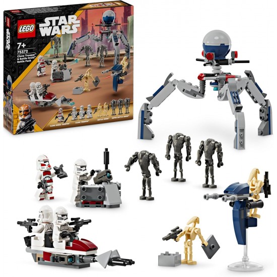 LEGO® STAR WARS™: CLONE TROOPER™ & BATTLE DROID™ BATTLE PACK