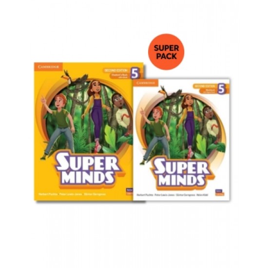 SUPER MINDS 5 SUPER PACK 1 (SB + WB + WORDLIST) 2ND ED