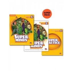 SUPER MINDS 5 SUPER PACK 2 (SB + WB + SUPER PRACTICE + WORDLIST) 2ND ED