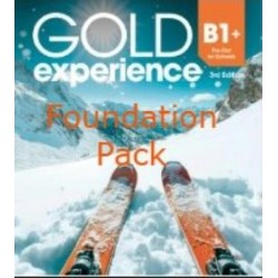 GOLD EXPERIENCE B1+ FOUNDATION PACK (SB + EBOOK + ONLINE PRACTICE + WB) 3RD ED