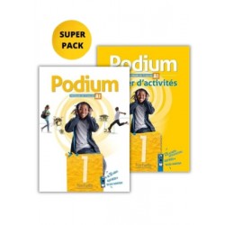 PODIUM 1 SUPER PACK (LIVRE + CAHIER + LEXIQUE + CADEAU SURPRISE)