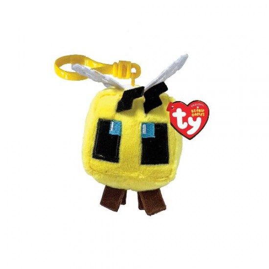 TY BEANIE BABIES ΛΟΥΤΡΙΝΟ ΜΠΡΕΛΟΚ MINECRAFT: BEE 8,5ΕΚ