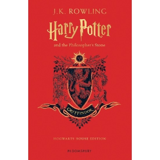 HARRY POTTER AND THE PHILOSOPHER'S STONE – GRYFFINDOR HOGWARTS HOUSE EDITION HC