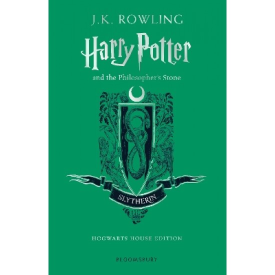 HARRY POTTER AND THE PHILOSOPHER'S STONE – SLYTHERIN HOGWARTS HOUSE EDITION HC