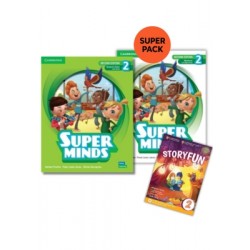 SUPER MINDS 2 SUPER PACK 4 (SB + WB + STORYFUN 2 + WORDLIST) 2ND ED