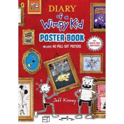 DIARY OF A WIMPY KID POSTER BOOK (INCLUDES 40 PULL-OUT POSTERS) PB