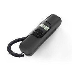 Alcatel Ενσύρματο τηλέφωνο με αναγνώριση κλήσης Γόνδολα Μαύρο T16