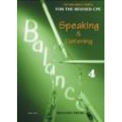 BALANCE 4 (CAMBRIDGE PROFICIENCY SPEAKING & LISTENING) STUDENT'S BOOK ( PLUS GLOSSARY)