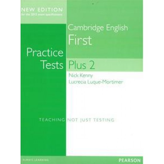 CAMBRIDGE FCE PRACTICE TESTS PLUS 2 STUDENT'S BOOK WITHOUT KEY REVISED 2015