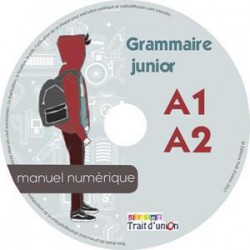 GRAMMAIRE JUNIOR A1/A2 MANUEL NUMERIQUE