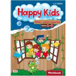HAPPY KIDS JUNIOR A & B WORKBOOK & WORDS & GRAMMAR