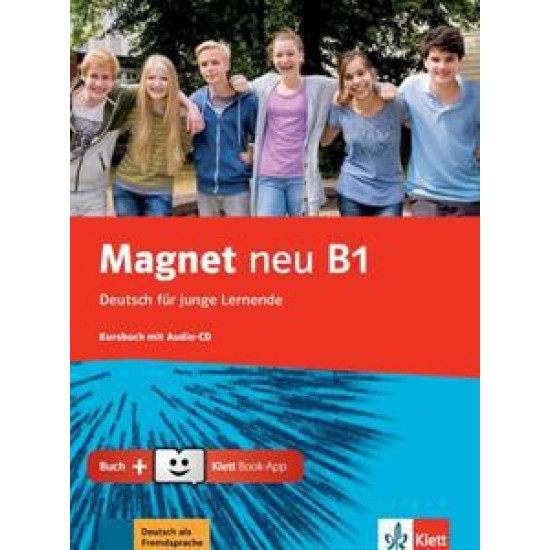 MAGNET NEU 3 (B1) KURSBUCH ( PLUS KLETT BOOK-APP  PLUS  CD)