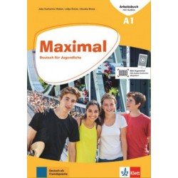 MAXIMAL A1 ARBEITSBUCH ( PLUS AUDIO ONLINE  PLUS KLETT-BOOK APP)