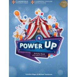 POWER UP 4 WORKBOOK ( PLUS ONLINE PLUS BOOKLET)
